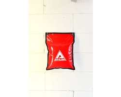 UNFILLED - ATILIM FightersGear Wing Chun/Wing Tsun Wall Bag / Muurzak 1 Section- Red Rood