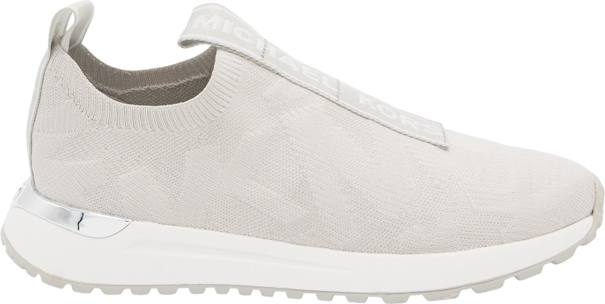 Michael Kors Bodie Slip On Dames Sneakers - Zilver - Maat 38.5