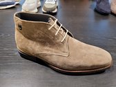 Floris van Bommel Veterboot Licht Bruin Suede