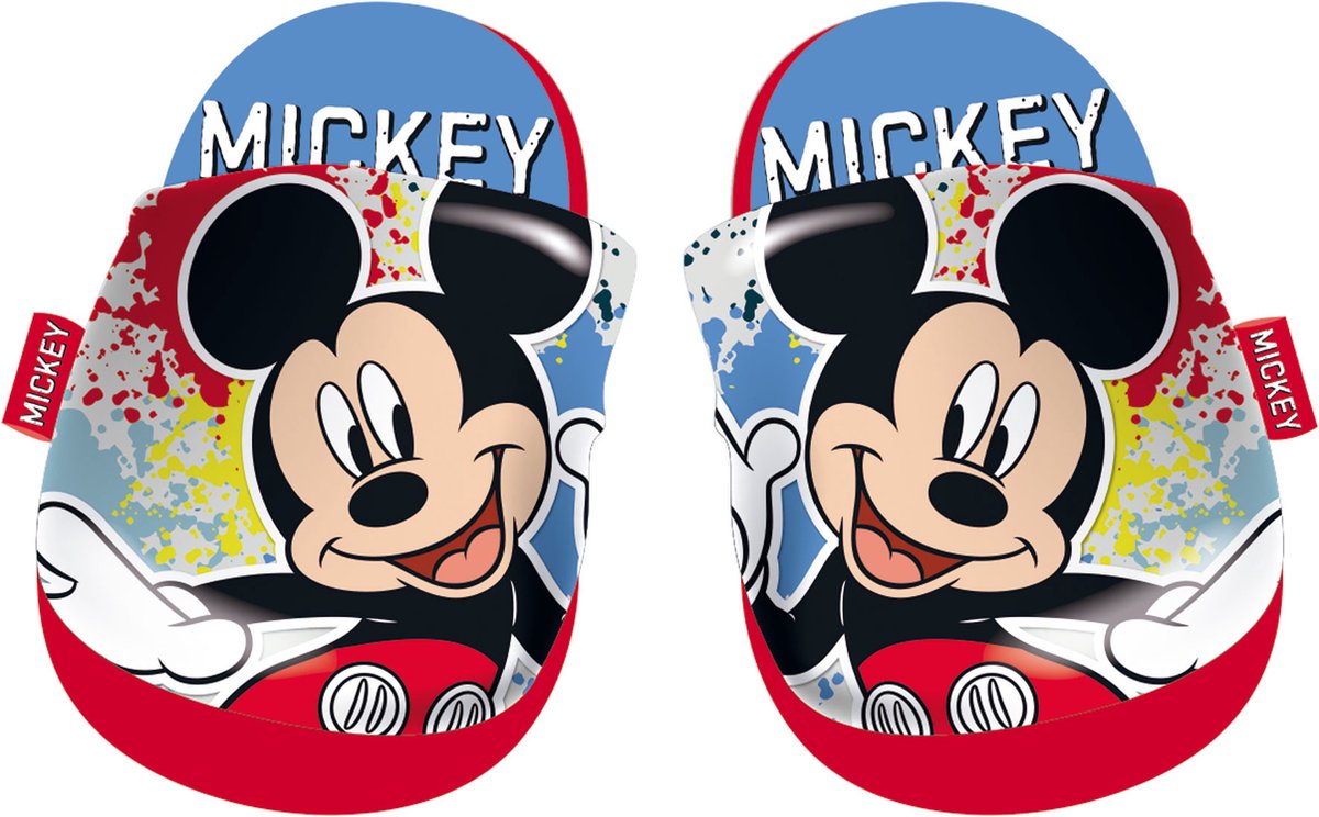 Arditex Pantoufles femmes Mickey Mouse Polyester Rouge/Bleu Taille 28/29 |  bol.com