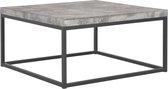 Salontafel 75x75x38 cm beton-look