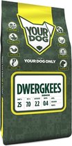 Senior 3 kg Yourdog dwergkees hondenvoer