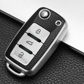 Autosleutelbehuizing - sleutelbehuizing auto - sleutelhoes - Autosleutel- Sleutelcover auto- Sleutelcase voor auto-Sleutelaccessoires voor auto-Sleutelomslag auto-voor alle automer