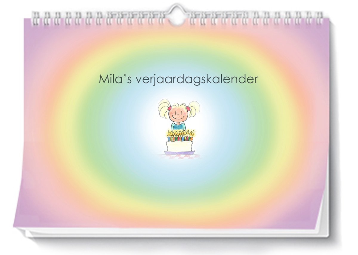 Mila's verjaardagskalender