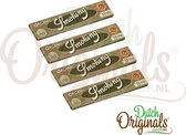 Smoking Organic King Size Rolling Papers - Vloeipapier - Rolling Papers - Organic Vloei - Lange vloei – 4 stuks