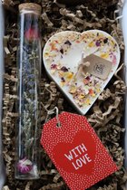 geschenkset - Cadeau voor haar - valentijn - cadeautje vrouw - Decoratie - Trouw & Liefde - Cadeautip
