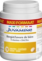 Juvamine Biergist Groot Format 150 Tabletten van Juvamine