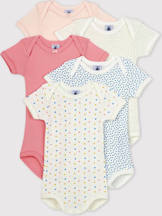 Petit Bateau T-shirt (2 stuks) voor meisjes, Variant 1 (Nieuw), 8 Jaren