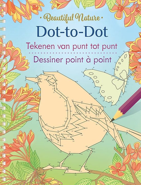 Dot-to-dot - Beautiful nature - cover