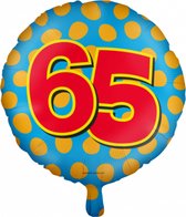 Happy foil balloons - 65 years