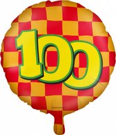 Happy foil balloons - 100 years