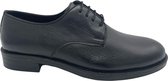 Veterschoenen- Heren schoenen- Casual schoenen voor mannen 247- Leather- Zwart 42