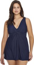 Miraclesuit  Women's Solids Women's Must Have Marais Badpak Blauw 48