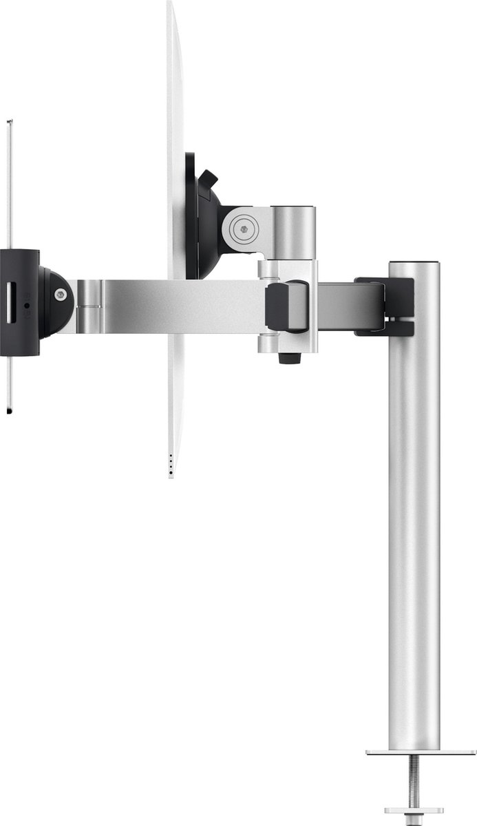 Durable monitor tafelbeugel - Zilver - 1 scherm en 1 tablet - Bevistigingsschroef