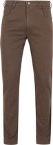 Meyer - Broek Dubai Taupe - Maat 24 - Modern-fit