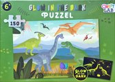 Craft Lab - Glow in the dark - dino - 150 stukjes