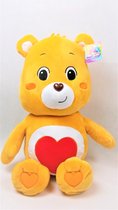 Troetelbeertjes - Care Bears - Pluche - Knuffel (oranje / bruin) - 60cm - Hartjesbeer