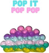 Rainbow Pop It Fidget Toys | Pop it Fidget 2021 - Tiktok Trend - Speelgoed | Regenboog Pauw