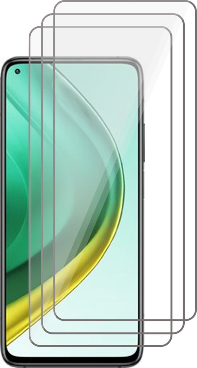 Screenprotector geschikt voor Xiaomi Mi 10T Pro - Screen Protector Glas - 3 stuks
