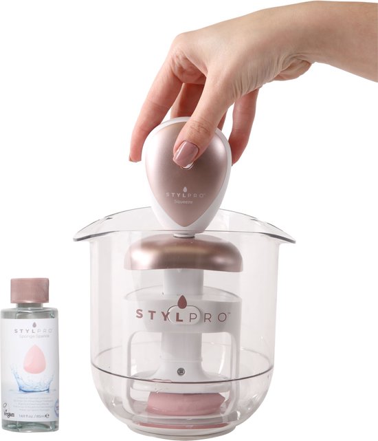Stylpro Squeeze - Make up spons reiniger - geschikt voor alle merken inclusief beauty blender en real techniques