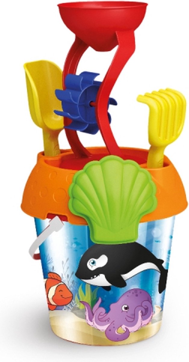 Emmerset oceaan luxe met zandmolen 5 delig 18 cm