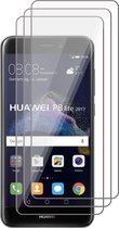 Screenprotector geschikt voor Huawei P8 Lite - Screen Protector Glas - 3 stuks