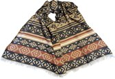 Jessidress® Sjaal Luxe Sjaals Elegante Dames Wintersjaal Omslagdoek 200 x 70 cm - Bruin