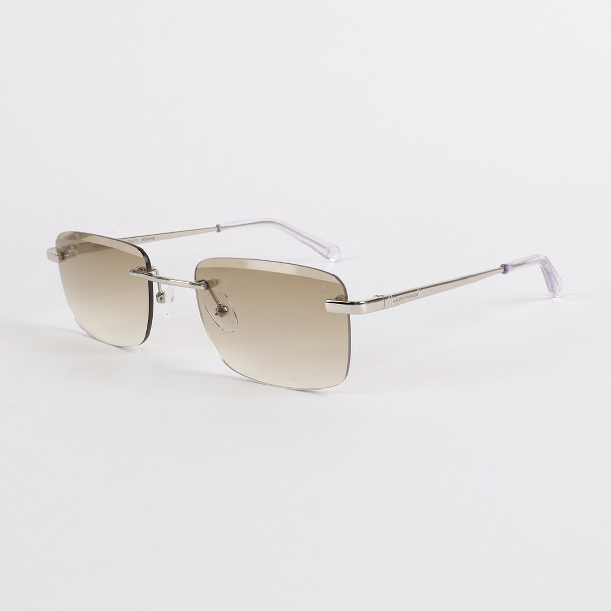 Lucien Fabrice - Crystal - Silver - Champagne - Zonnebril - Sunglasses - Eyewear - Unisex - Dames - Heren