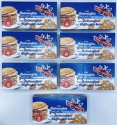 7 x Fijne Belgische boterwafels 240 gram