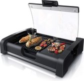 Gourmet Set | Grillplaat | Elektrisch | 1650 Watt | Overkapping | 5 Standen