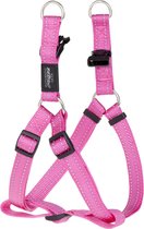 Rogz For Dogs Fanbelt Step-In Tuig - 20 mm x 53-76 cm - Roze