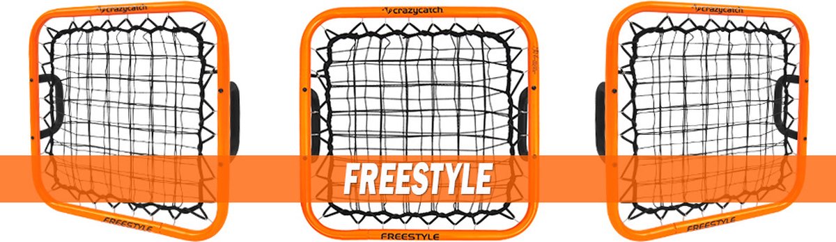 Crazy Catch Freestyle Hand Held Rebounder ®Designed in UK - Prachtig afgewerkt - Kwaliteit & Klasse - Profi