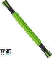 SBT Sports Spier Massage Roller - Massage Stick - Tegen stramme stijve spieren - 43 cm - groen