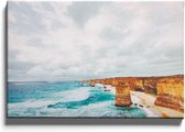 Walljar - Twelve Apostles - Muurdecoratie - Canvas schilderij