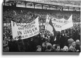 Walljar - Feyenoord - Benfica '63 - Muurdecoratie - Canvas schilderij
