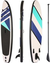 SUP - Opblaasbaar Paddle Board - Paddle Surf - Stand Up Paddle - Inflatable - Draagbaar - 120 Inch - Complete Set - Pomp