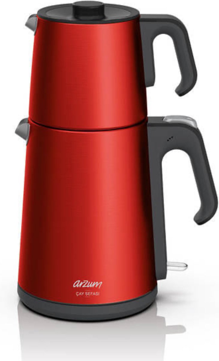 AR3080 ARZUM CAY SEFASI TEA MAKER AR3080 RED Turkish Tea Maker