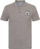 Grijze Polo Manchester City FC maat Large 'official item'