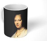 Mok -  een vrouw, mogelijk Maria Trip - Rembrandt van Rijn - 350 ML - Beker