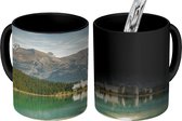 Magische Mok - Foto op Warmte Mok - Omgeving in het Nationaal park Banff in Canada - 350 ML