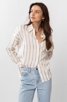 Sissy-Boy - Gestreept oversized linnen blouse