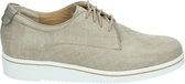 Durea 6191 G - Volwassenen Dames veterschoenen - Kleur: Taupe - Maat: 40