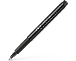 Faber-Castell fineliner - Pitt Artist Pen - fude hard - 199 zwart - FC-167895