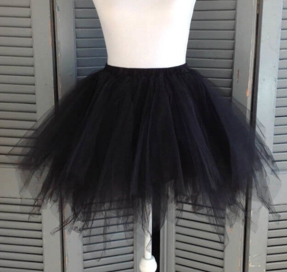 Super tutu - Zwart maat M