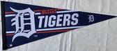 USArticlesEU - Detroit Tigers - MLB - Vaantje - Baseball - Honkbal - Sportvaantje - Pennant - Wimpel - Vlag - 31 x 72 cm