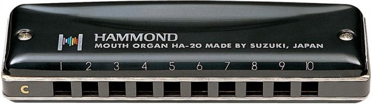 SUZUKI Hammond in A Diatonisch - Diatonische mondharmonica
