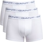 Gant - Boxershorts 3-Pack Wit - Maat XL - Body-fit