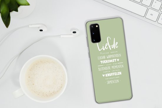 Coque Samsung Galaxy S20 - Mariée - Citations - Mariage - Siliconen