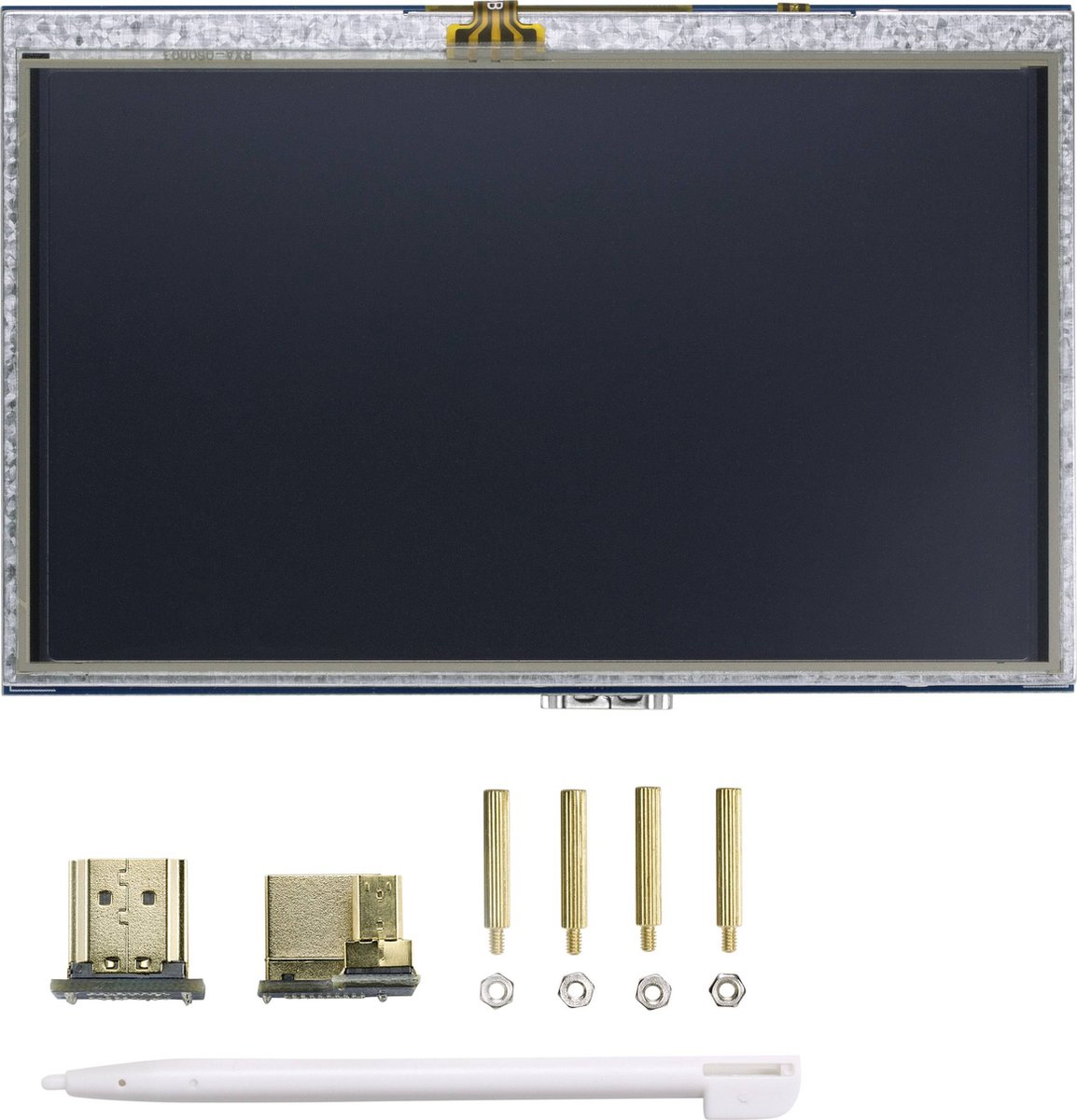 TRU COMPONENTS Touchscreen monitor 12,7 cm (5 inch) 800 x 480 Pixels