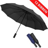 Stormparaplu opvouwbaar - Paraplu - Automatische Stormparaplu - Tot 110km p/u Windproof - 12 Ribben